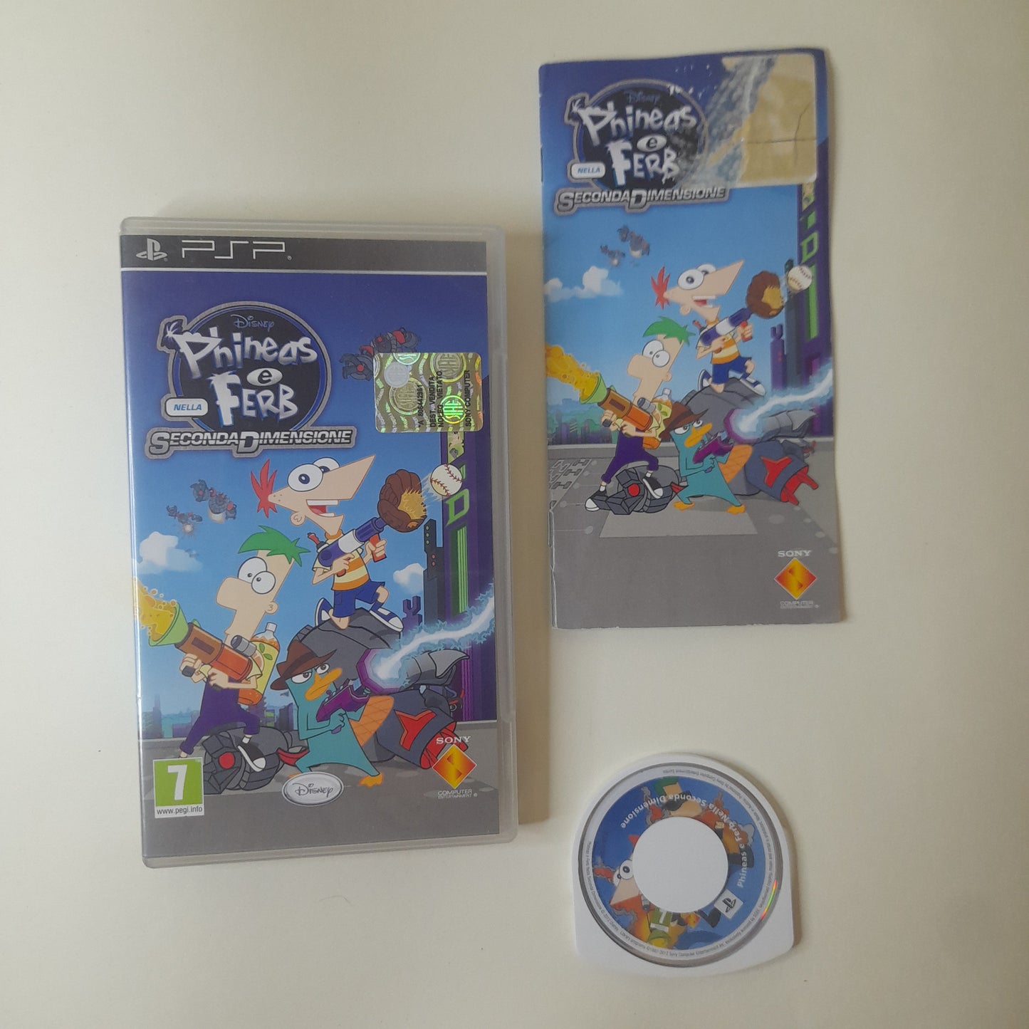 Disney - Phinéas et Ferb - Deuxième Dimension - PSP