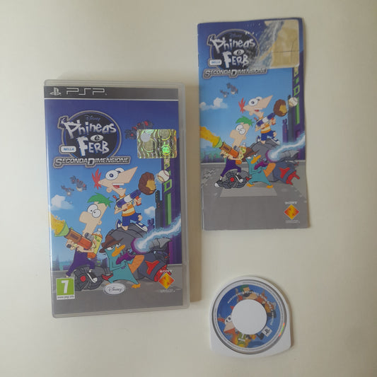Disney - Phineas and Ferb - Second Dimension - PSP