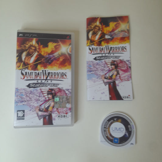 Samurai Warriors - State Of War - PSP