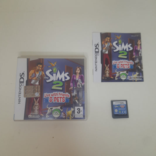 The Sims 2 - Live with Friends and Pets - Nintendo DS