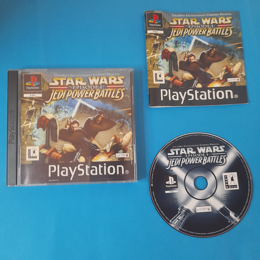 Star Wars - Épisode 1 - Batailles de puissance Jedi - Playstation 1 - ps1
