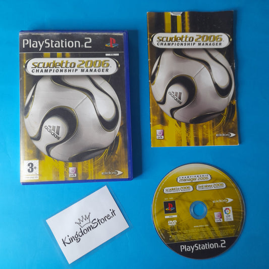 Scudetto 2006 Championship Manager - Playstation 2 - PS2