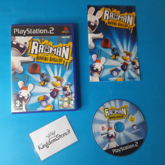 Rayman Raving Rabbids - Playstation 2 - PS2