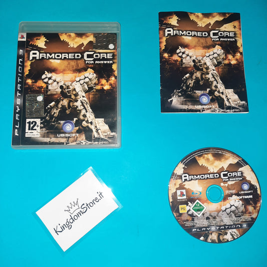 Armored Core For Answer - Playstation 3 - PS3