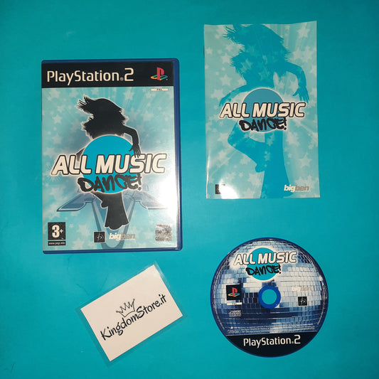 All Music dance! - Playstation 2 - PS2