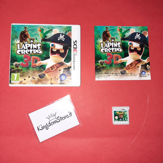 Les Lapins Crétins Voyagent Dans Le Temps 3D - Nintendo 3DS