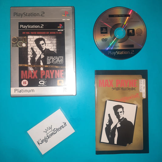 Max Payne - Playstation 2 Ps2 - Platinum
