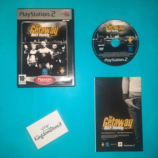 The Getaway Black Monday - Playstation 2 Ps2 - Platinum