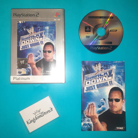 Smack Down - Just Bring It - Playstation 2 Ps2 - Platinum