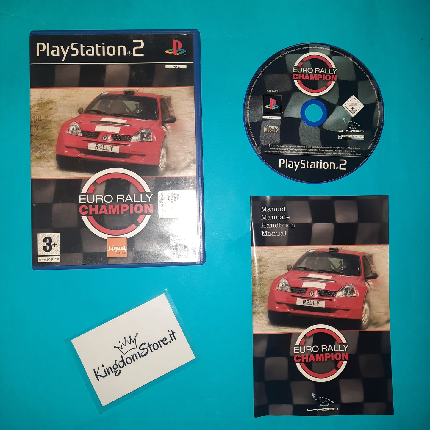Euro Rally Champion - Playstation 2 Ps2