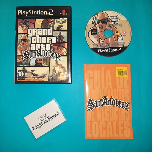 GTA Grand Theft Auto - San Andreas - Playstation 2 Ps2
