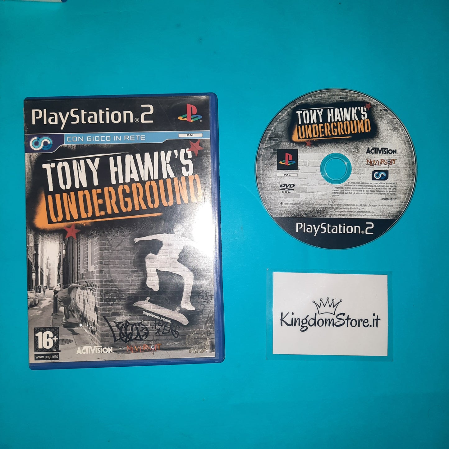 Tony Hawk's Underground - Playstation 2 Ps2