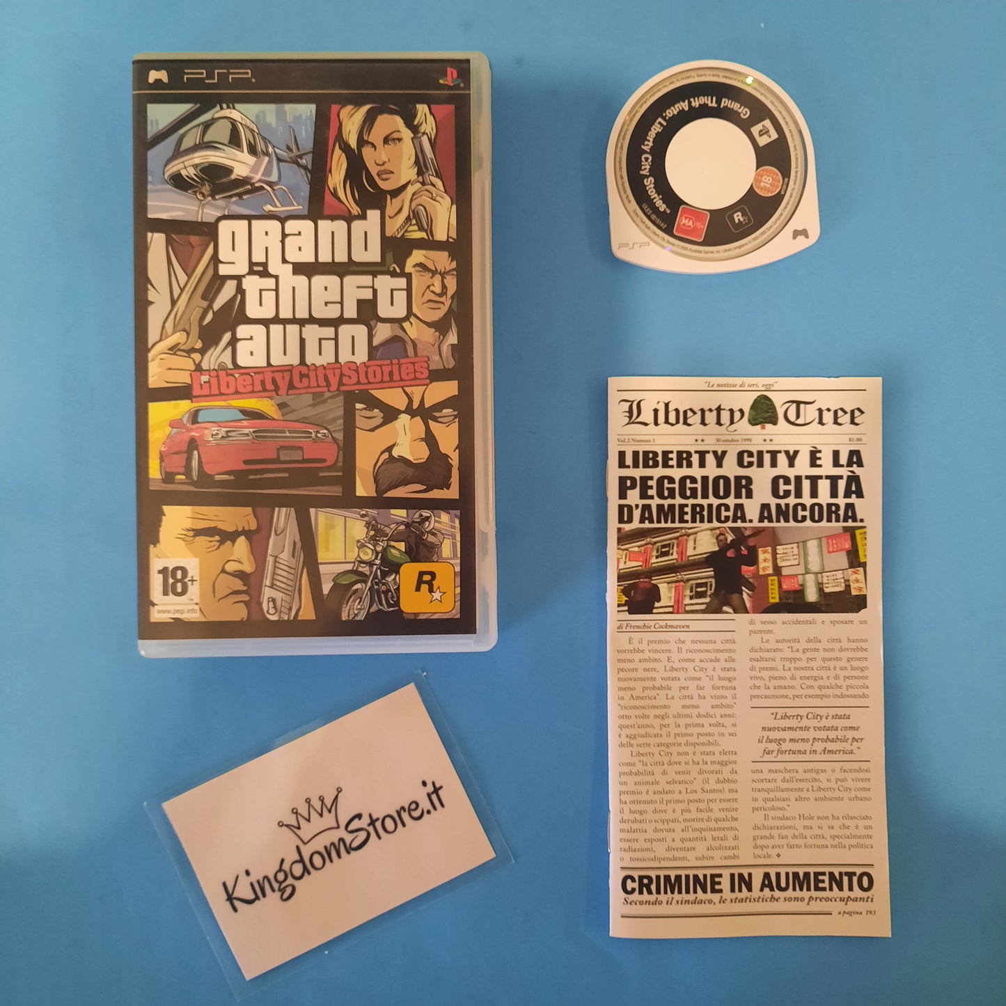 GTA Grand Theft Auto Liberty City Stories - Playstation Portable PSP