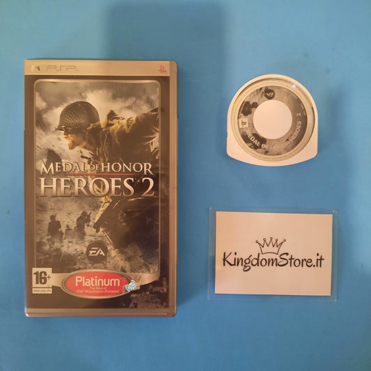 Medal Of Honor Heroes 2 - Playstation Portable PSP - Platinum