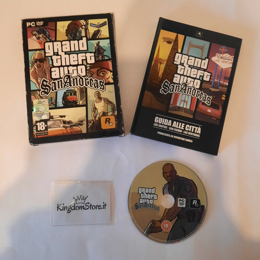 GTA Grand Theft Autob - San Andreas - Box Cofanetto da Collezione - Giochi PC