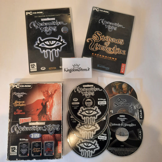 NeverWinter Nights - Box Cofanetto da Collezione - 3 Giochi PC