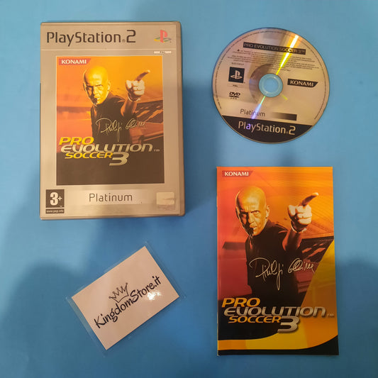 PES Pro Evolution Soccer 3 - Playstation 2 Ps2 - Platinum