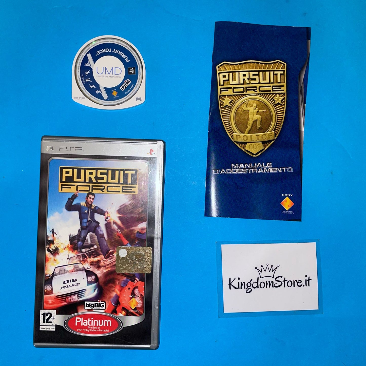 Pursuit Force - Playstation Portable PSP - Platinum