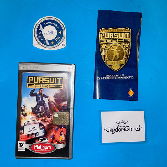 Pursuit Force - Playstation Portable PSP - Platinum