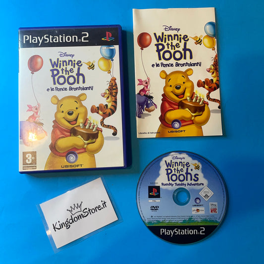 Disney - Winnie The Pooh e Le Pance Brontolanti - Playstation 2 - PS2