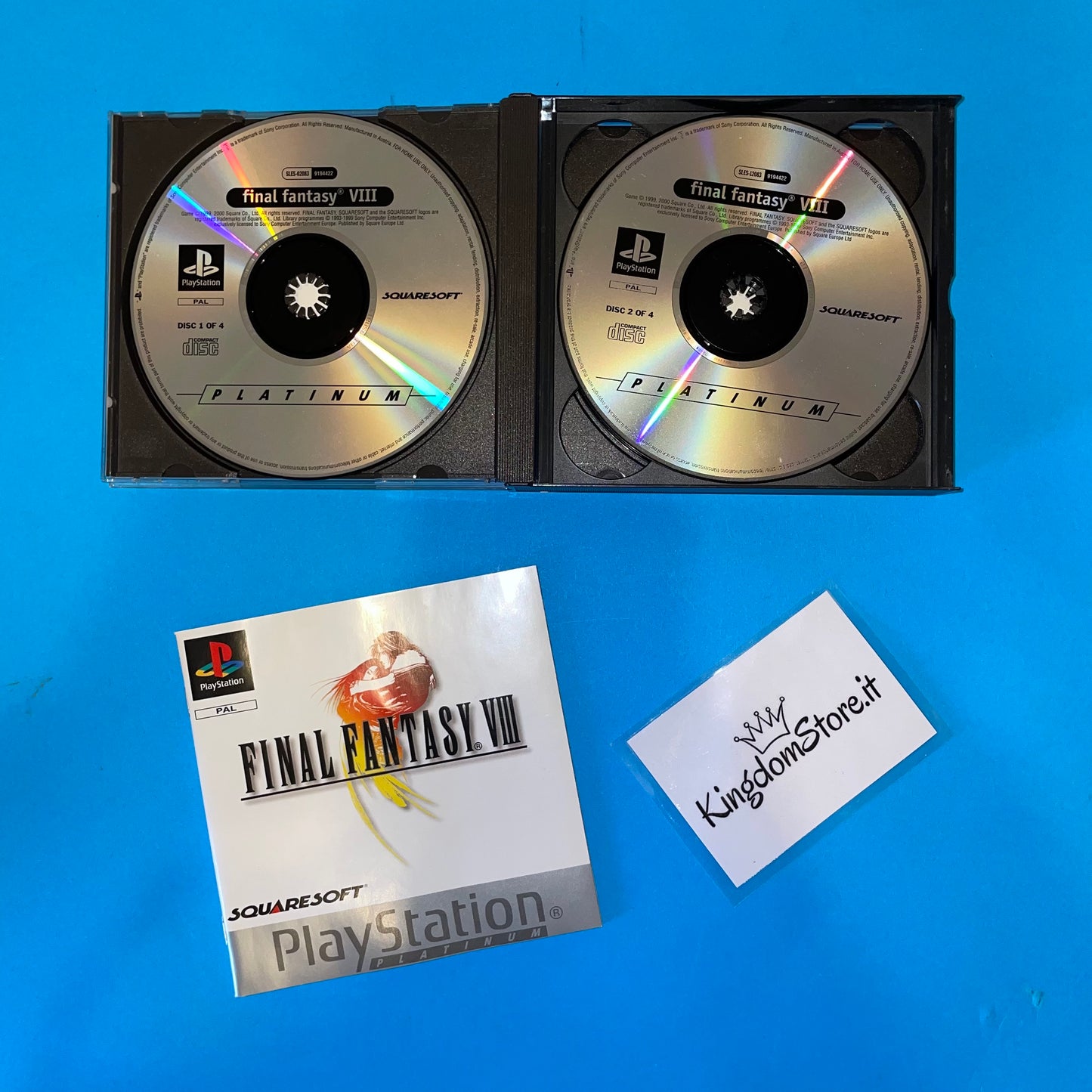Final Fantasy VIII - PS1 ITA - PLATINE (FF8)
