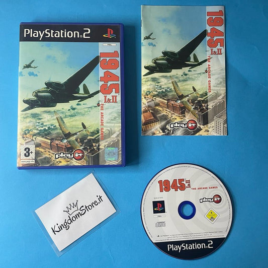 1945 I &amp; II 1 and 2 The Arcade Games - Playstation 2 - PS2