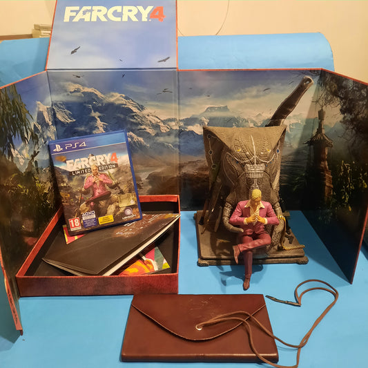 Far Cry 4 Collector's Edition PS4 - Statue + Game + Notebook + Extras