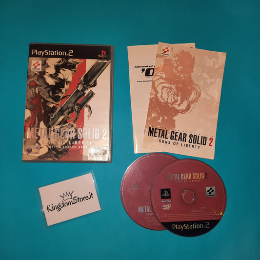 Metal Gear Solid 2 - Sons Of Liberty - Playstation 2 Ps2