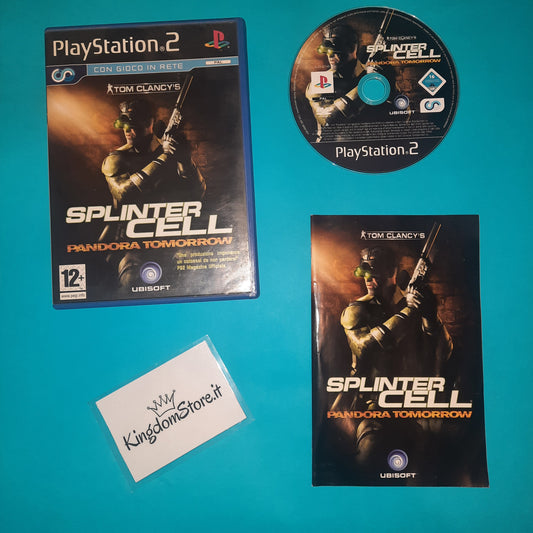 Tom Clancy's Splinter Cell - Pandora Tomorrow - Playstation 2 - Ps2