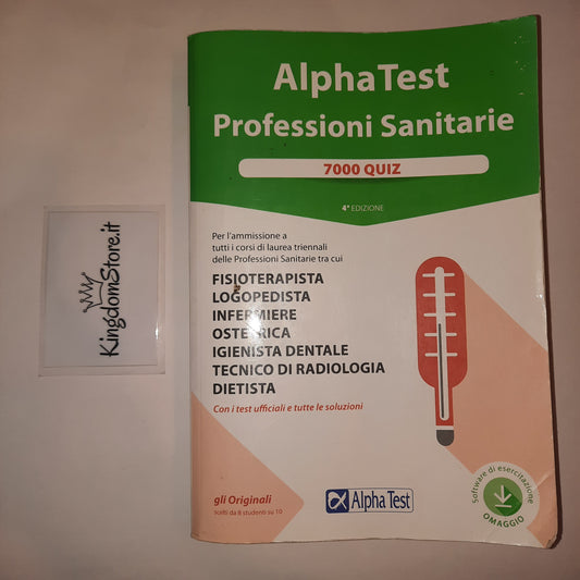 Alpha Test - Health Professions - Verification Tests - 7000 Quizzes